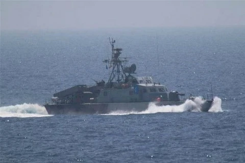 Tàu tuần tra của Hải quân Iran. (Nguồn: breitbart.com)