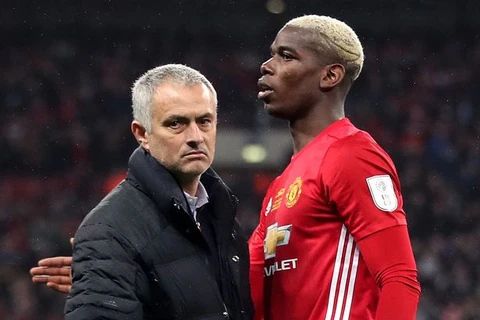 Mối quan hệ đổ vỡ giữa Mourinho và Pogba đã khiến phong độ Manchester United sụt giảm. (Nguồn: Daily Post)