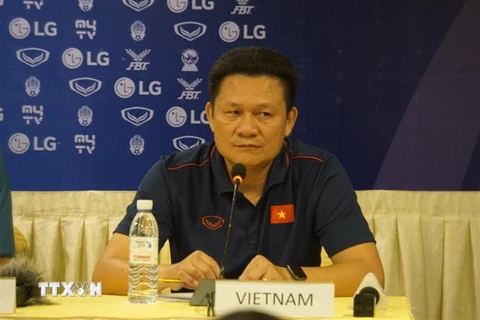 Huấn luyện viên trưởng đội tuyển U22 Việt Nam Nguyễn Quốc Tuấn. (Nguồn: TTXVN)