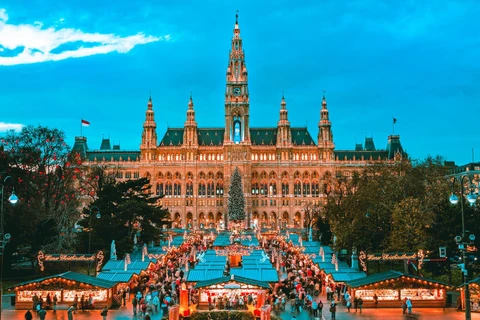 Vienna trụ vững "ngôi vương" thành phố đáng sống nhất thế giới. (Nguồn: Hand Luggage Only)