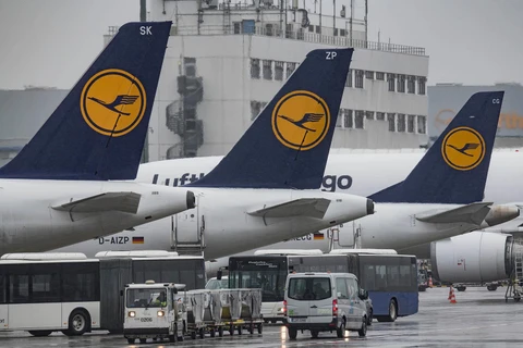 Nhiều chuyến bay tại sân bay Frankfurt của Đức đã bị hoãn. (Nguồn: The Local - Germany)
