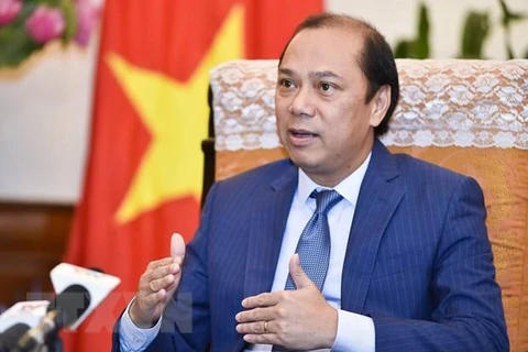 Thứ trưởng Bộ Ngoại giao Nguyễn Quốc Dũng. (Nguồn: TTXVN)