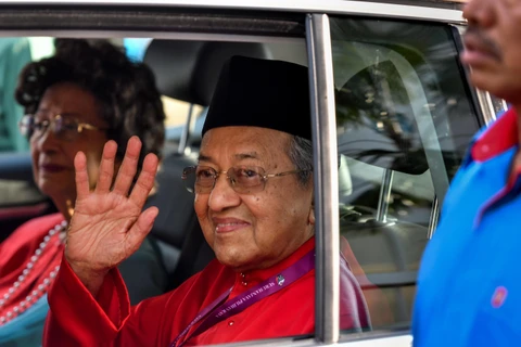 Thủ tướng Malaysia Mahathir Mohamad. (Nguồn: AFP/TTXVN)