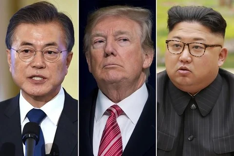 Hàn Quốc đang đóng vai trò cầu nối trong việc nâng tầm quan hệ Mỹ - Triều. (Nguồn: NYP)