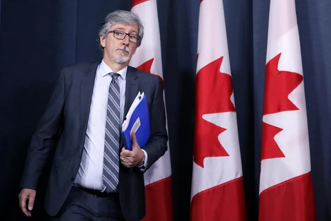 Ủy viên về Quyền riêng tư của Canada, Daniel Therrien cảnh báo sẽ đưa Facebook ra tòa. (Nguồn: Reuters)