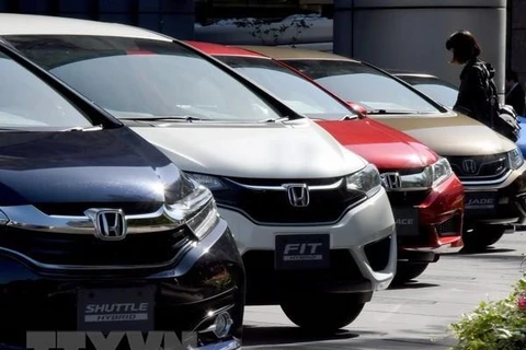 Các mẫu xe của hãng Honda. (Nguồn: AFP/TTXVN)
