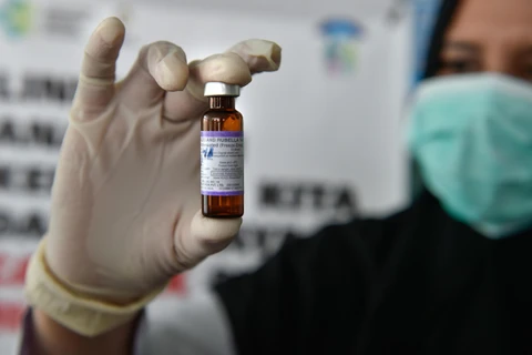 Vắc xin phòng sởi. (Nguồn: AFP/TTXVN)