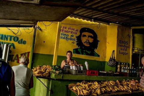 Một góc chợ ở thủ đô La Habana. (Nguồn: The New Yorker)