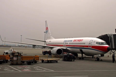 Một chiếc máy bay Boeing 737 của China Eastern Airlines. (Nguồn: Wikimedia Commons)