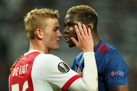 Liệu Matthijs de Ligt (trái) sẽ trở thành đồng đội của Paul Pogba ở mùa giải tới? (Nguồn: The Standard)