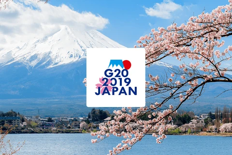Logo Hội nghị G20 tại Nhật Bản. (Nguồn: G20)