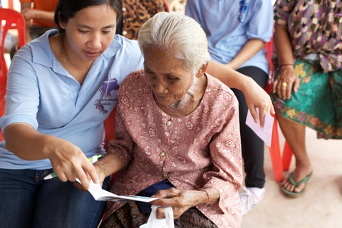 Dân số Thái Lan đang già hóa nhanh chóng. (Nguồn: Chiang Rai Times)