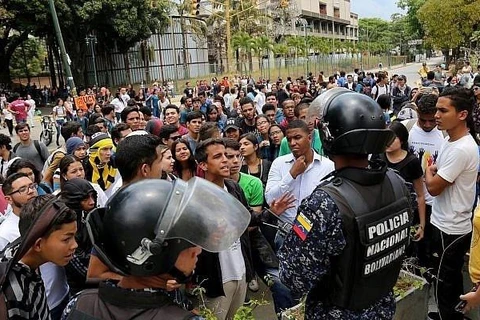 Căng thẳng tại Venezuela chưa có dấu hiệu hạ nhiệt. (Nguồn: Black Hole Zoo)
