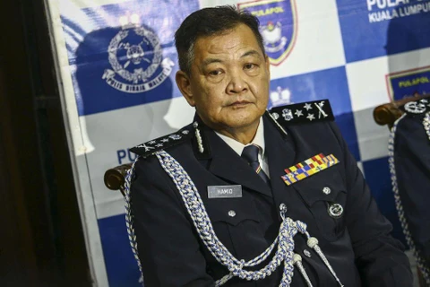 Trưởng thanh tra cảnh sát Malaysia, Abdul Hamid Bador. (Nguồn: Malay Mail)