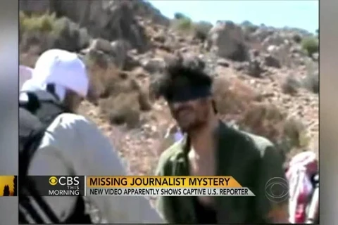 Nhân vật bị mất tích được cho là nhà báo Austin Tice. (Nguồn: CBS)