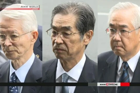 Các quan chức của TEPCO được tuyên trắng án. (Nguồn: NHK)