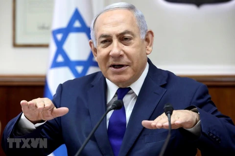 Thủ tướng Israel Benjamin Netanyahu. (Ảnh: AFP/ TTXVN)