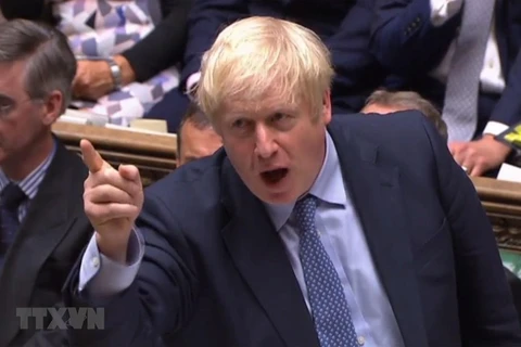 Thủ tướng Anh Boris Johnson. (Ảnh: AFP/TTXVN)