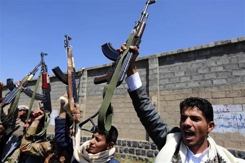 Lực lượng Houthi ở Yemen. (Nguồn: Gulf News)