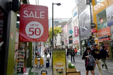 Một khu mua sắm của Hàn Quốc. (Nguồn: Agencia EFE)