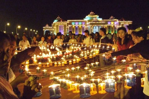 Lễ hội Thadingyut ở Myanmar. (Nguồn: Myanmar Times)