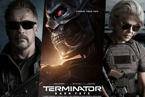 Poster phim "Terminator: Dark Fate." (Nguồn: Times of India)