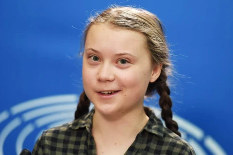 Nhà hoạt động vì khí hậu người Thụy Điển Greta Thunberg. (Nguồn: The Independent)