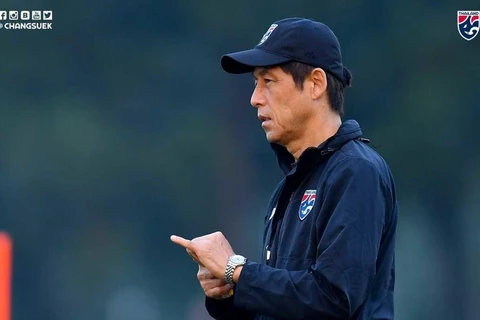 Huấn luyện viên Akira Nishino của U23 Thái Lan. (Nguồn: FAT)