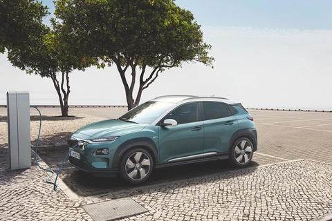 Xe điện Kona Electric của Tập đoàn sản xuất ôtô Hyundai. (Nguồn: J&T Autolease)