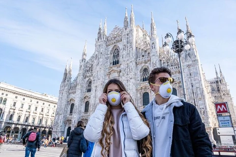 Số ca nhiễm COVID-19 đang bùng phát tại Italy. (Ảnh: Wall Street Journal)