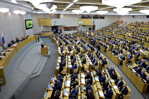 Duma Quốc gia Nga nhóm họp. (Ảnh: IntelNews)