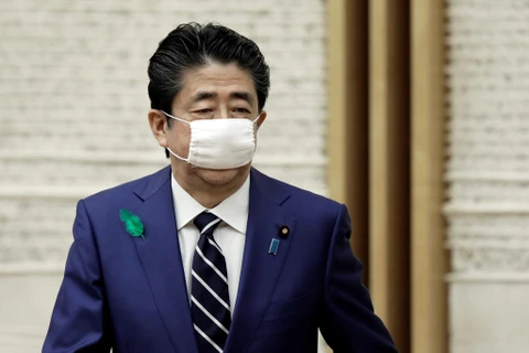 Thủ tướng Nhật Bản Shinzo Abe. (Ảnh: TodayOnline)