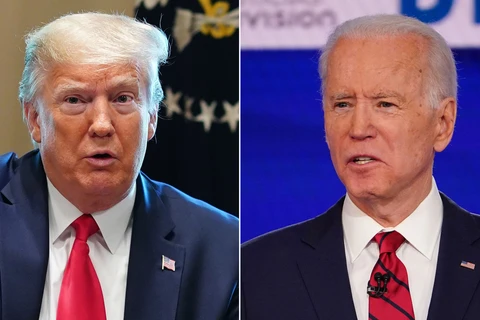 Tổng thống Mỹ Donald Trump và ứng cử viên đảng Dân chủ Joe Biden đang cạnh tranh quyết liệt ở bang Ohio. (Ảnh: CNN)