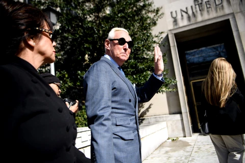 Cựu cố vấn lâu năm Roger Stone. (Ảnh: CNBC)