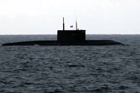 Tàu ngầm của Nga ở Biển Đen. (Ảnh: Tass)