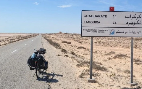 Vùng đất Guerguerat. (Nguồn: huffpostmaghreb.com)