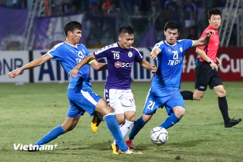 Hà Nội FC tập trung cho đấu trường AFC Cup 2019 sau chức vô địch V-League 2019. (Ảnh: Nguyên An)