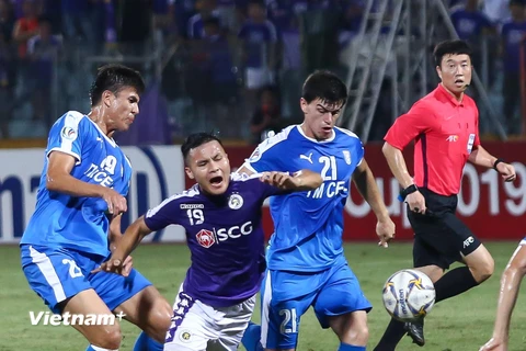 Quang Hải bị hao tổn thể lực sau 7 vòng đầu tiên của V-League 2020. (Ảnh: Nguyên An/Vietnam+) 