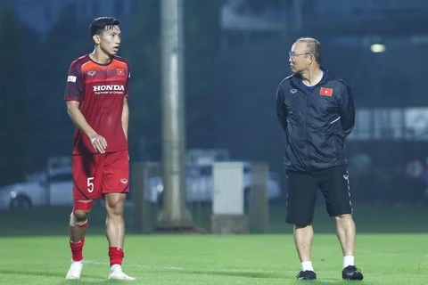 Huấn luyện viên Park Hang-seo hoàn toàn bất ngờ với quyết định sang Hà Lan thi đấu của Đoàn Văn Hậu. (Ảnh: Nguyên An)