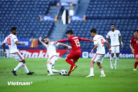 Cận cảnh U23 Việt Nam hoà U23 UAE sau hai lần VAR từ chối penalty