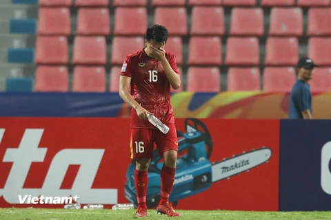 Hình ảnh U23 Việt Nam thất bại tại U23 châu Á 2020 tại Thái Lan. (Ảnh: Hiển Nguyễn/Vietnam+) 