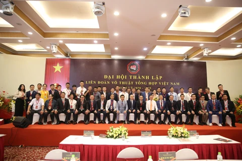 Liên đoàn Võ thuật tổng hợp Việt Nam (VMMAF) chính thức được thành lập. (Ảnh VMMAF) 