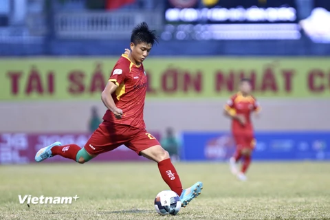 Sông Lam Nghệ An đề nghị kết thúc V-League 2020 ngay từ vòng 11, trao cúp cho Sài Gòn FC. (Ảnh: Nguyên An/Vietnam+) 