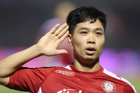 Công Phượng tỏa sáng, giúp TP.HCM thắng Hà Nội FC là niềm vui với cả người hâm mộ Hoàng Anh Gia Lai. (Ảnh: VPF) 