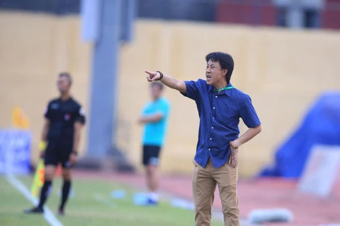Huấn luyện viên Nguyễn Thành Công từ chức, không tiếp tục dẫn dắt câu lạc bộ Thanh Hóa. (Ảnh: VPF) 