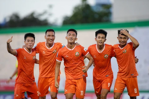 Bình Định trở lại V-League mùa tới sau 12 năm vắng mặt. (Ảnh: Bình Định FC) 