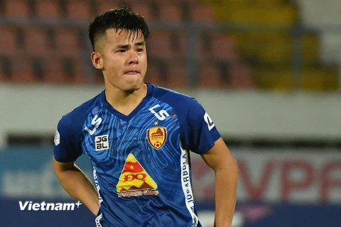 V-League 2021 có 1,5 suất xuống hạng. (Ảnh: Hiển Nguyễn/Vietnam+)