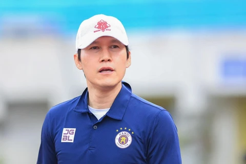 Huấn luyện viên trưởng Hà Nội FC Park Choong-kyun. (Ảnh: CLB Hà Nội) 