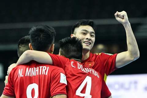 Tuyển futsal Việt Nam tự tin đối đầu Nga để giành kết quả khả quan. (Ảnh: VFF) 