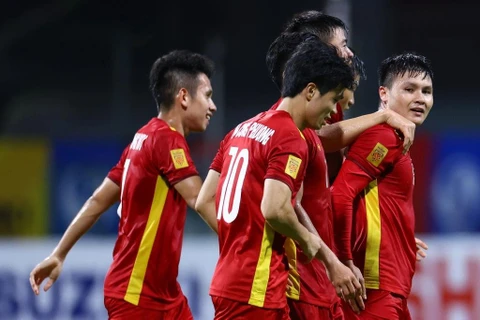 Đội tuyển Việt Nam thắng đậm 3-0 Malaysia ở AFF Cup 2020. (Ảnh: Getty Images) 